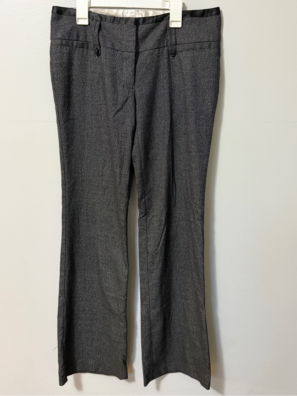 Charlotte Russe Women’s Size 4 Dress Pants Charcoal Black Straight Leg